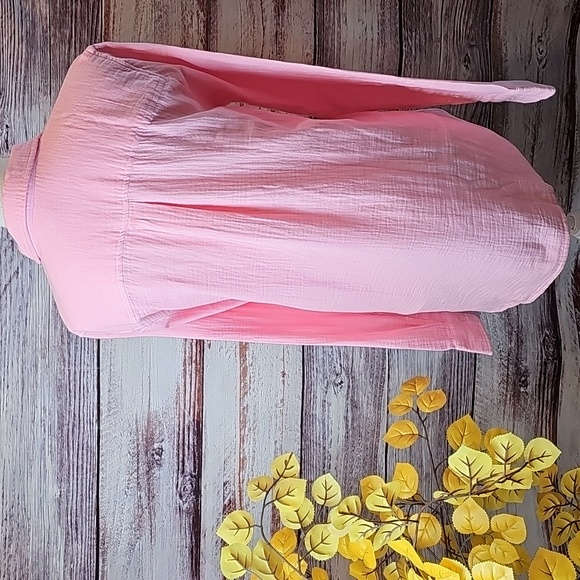 NWT J. CREW GARCON CLASSIC DOUBLE GAUZE LONG SLEEVE BUTTON-UP PINK SHIRT - Picture 6 of 15